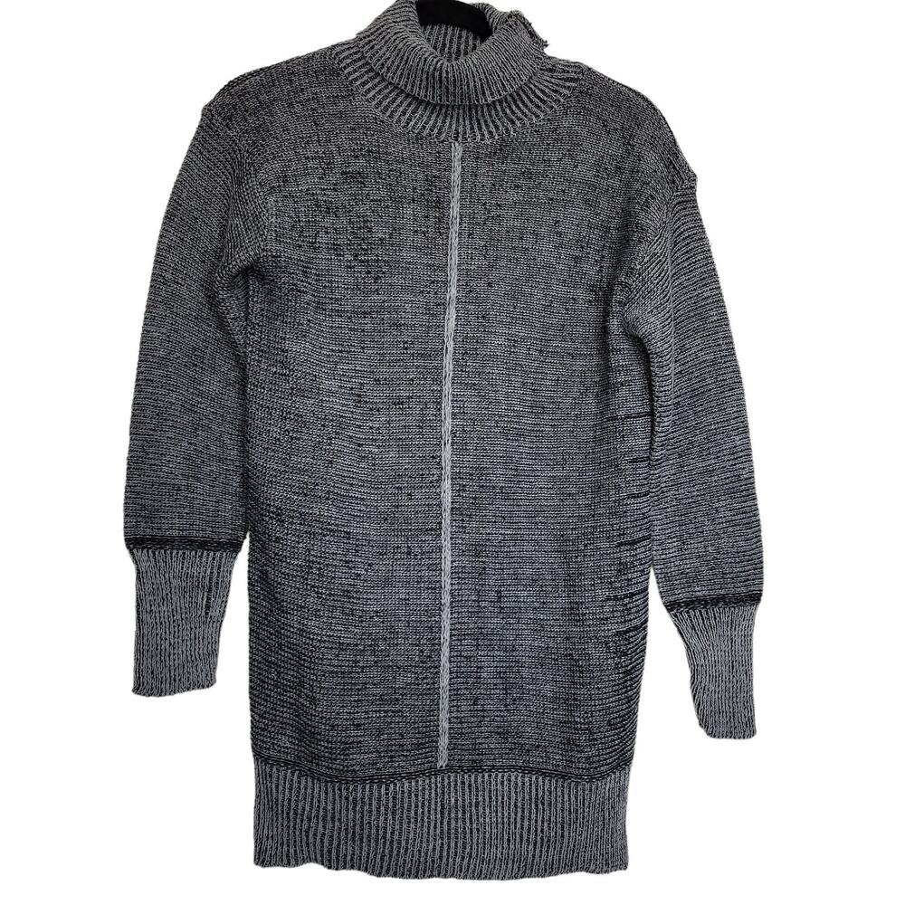 Daisy Street Turtleneck Gray Tunic Long Sleeve Sweater Dress Women Sz XS